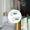 thumbnail image 5 of Roller holder - 2 pieces - long clamp holder - drill-free roller holder - replacement clamp holder for double roller blind - with fabric support rails - suitable for PVC windows and balcony doors, 5 of 5