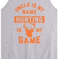 thumbnail image 2 of Instant Message - Uncle Is My Name Hunting Is My Game - Men's Jersey Tank, 2 of 5