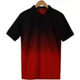 thumbnail image 2 of Camiseta De Manga Corta 3d Degradado De Moda Casual, 2 of 8
