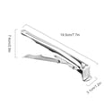 thumbnail image 3 of Kitchen Grill Grate Lifter Stainless Steel Dish Barbeque Tray Grill Gripper Home Kitchen Accessory, 3 of 9