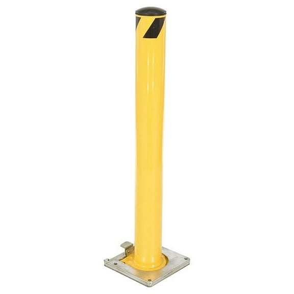 Manufacturer Varies Removable Bollard ,42 in H,Yellow BOL-RF-42-5.5