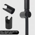 thumbnail image 5 of Rociador de grifo de cocina, construcción de acero inoxidable para un acabado negro duradero, que garantiza calidad y longevidad, rociador de bidé portátil, ideal para higiene personal y limpieza de, 5 of 5