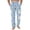 Sky Blue_003, variant on Domuza Men's Easter Bunny Pajamas Pants Casual Stretch Waist Drawstring Pjs Trousers Loose Fit Comfy Lounge Sleepwear with Pockets Mint Green XL