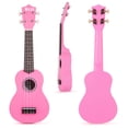 thumbnail image 2 of iECO Ukelele soprano para principiantes, kit para niños y adultos, ukelele de 21 pulgadas con estuche, correa, afinador, púas de cuerdas (rosa), 2 of 5