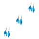 thumbnail image 3 of Jumpingount 2 uds pendientes cadena pendiente Retro pantalla ocio joyería Navidad Halloween Acción de Gracias regalos moda elegante azul Type1 NO1, 3 of 6