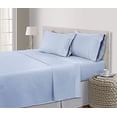 thumbnail image 1 of Alive Pixels 4 Pillow Covers Blue Solid 100 Percent Cotton 4-Pcs Pillowcases 200TC (German 31x31, Blue), 1 of 5