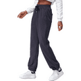 thumbnail image 5 of Plus Size Womens Wide Leg Sweatpants Fleece Lined Thermal Winter Warm Baggy Lounge Pants with Pockets, 5 of 7