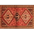 thumbnail image 1 of Ahgly Company Indoor Rectangle Persian Orange Traditional Area Rugs, 4' x 6', 1 of 1