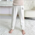 thumbnail image 2 of Summer AKAFMK Toddler Girls Pants,Children's Thick Coral Fleece Thick Teddy Pants for Home Warmth Thick Children's Pants, 2 of 4