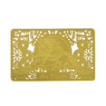 thumbnail image 1 of Tarjeta Dorada De Riqueza Feng Shui Chi Lin/Pi Yao Fw4277, 1 of 2