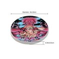 thumbnail image 3 of Posavasos de tierra de diatomeas absorbente Jujutsu Kaisen, el aislamiento antideslizante de tierra de diatomeas inodoro protege la superficie de la mesa contra daños Talla única, 3 of 7