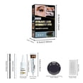 thumbnail image 4 of Conjunto De Crema Para Cejas Juego de modelado de cejas 2 en 1, portátil, conveniente para maquillaje de mujer (marrón oscuro), 4 of 8