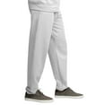 thumbnail image 2 of Fruit of the Loom Men's EverSoft Fleece Elastic Bottom Sweatpants with Pockets, Sizes S-4XL, 2 of 7