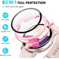 thumbnail image 2 of [PST] 40mm Samsung Galaxy Active Watch 2 Case Cover, 360°Full Protective Rugged Case Cover with Tempered Glass Screen Protector, 2 of 3