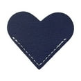 thumbnail image 2 of Vintage Leather Heart Bookmark Page Corner, Leather Love Bookmark, 2 of 7