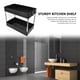 thumbnail image 2 of Estante de almacenamiento multiusos para baño y aseo, organizador de cocina resistente y duradero de 2 niveles que ahorra espacio, 2 of 8