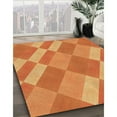 thumbnail image 2 of Ahgly Company Indoor Rectangle Patterned Carrot Orange Area Rugs, 3' x 5', 2 of 6
