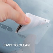 150 PCS Car Oil Change Sticker Auto Service Reminder Roll, Clear Window Lite Stock 150 Labels Next Service Due Sticker, Removable Vinyl Stickers, 2 x 2 inches