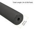 thumbnail image 2 of Unique Bargains 1/4'(6mm) ID 32mm OD 2m Long Cover Pipe Insulation Foam Tubing Black, 2 of 5