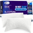 thumbnail image 1 of Juego de 2 unidades Pillow Sidney Sleep de espuma viscoelástica tamaño queen, 1 of 9