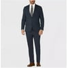 Haggar H26 Men's Tailored Fit Premium Stretch Suit Jacket - Blue 44R