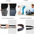 thumbnail image 5 of XIATIAN No Buckle Invisible Elastic Stretch Belt for Men/Women Fits waist 24-50in Father Day Gift, 5 of 7