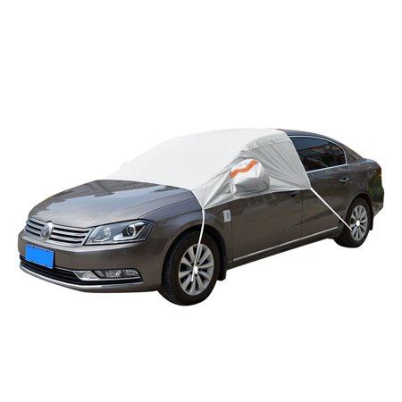 Unique Bargains Car Waterproof Outdoor Windshield Sun Snow Rain UV Resistant Protective Cover