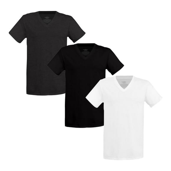 Playera Rinbros Originales para Hombre, 3 Piezas Multicolor Talla EG