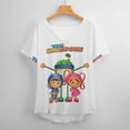 thumbnail image 6 of Team Umizoomi Women's Shirt V-Neck Breathable Short-Sleeve T-Shirt Casual Fashion Tee Soft & Trendy Blouse 3XL, 6 of 8