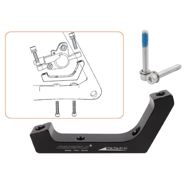 Bike Disc Brake Caliper Adapter Flat Mount Post Mount for 140/160mm Rotor