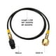 thumbnail image 4 of sweethay Tubo de conexión Sólido Durable CGA 1.5m Tubos de unión Universal Sellado completo Sin fugas Tubo de conexión fuerte Agua con chispas Simple Herramientas eléctricas G5/8-14 sweethay TO010550-03, 4 of 6