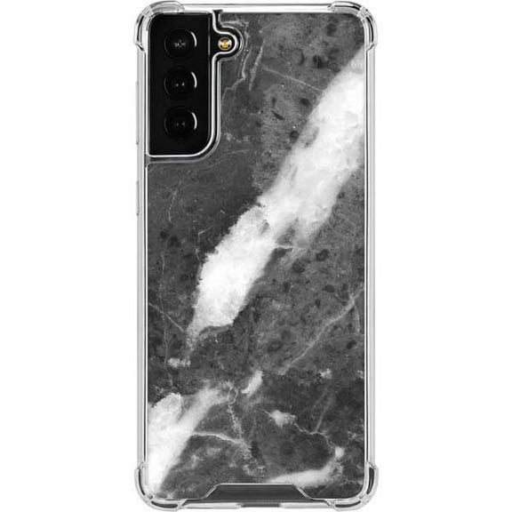 Skinit Marble Stone Grey Galaxy S22 Plus Clear Case