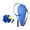 Kids Blue, variant on GARENDE Tennis Racket Portable Professional Tennis Training Ball with String Adults Red