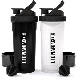 VECH Protein Shaker Bottles with Powder Storage, 500ML Gym Sports Bottle  for Protein Mixes Leak Proo…See more VECH Protein Shaker Bottles with  Powder