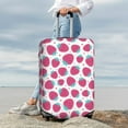 thumbnail image 4 of Wukai Hand Drawn Strawberry Elastic Luggage Cover: Personalized Protection for Your Suitcase - Fits 19~29-inch, Washable & Durable Travel Companion-X-Large, 4 of 8
