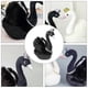 thumbnail image 4 of 1pc corona cisne muñeca juguete adorable peluche muñeca niños hogar juguete negro, 4 of 6