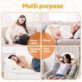 thumbnail image 4 of Steamed Stuffed Bun Plush Pillows Cute Food Plush Toy Easy to Clean Steamed Stuffed Bun Plush Toy Warm Bun Plush Toy Food Plush Interesting Snack Plush Cushion for Sofa, 4 of 11