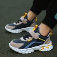 thumbnail image 2 of Zuwimk Boys Girls Sneakers Slip on Lightweight Kids Running Walking Shoes Breathable for Toddler/Little Kid/Big Kid(Dark Blue,5.5-6 Years), 2 of 7
