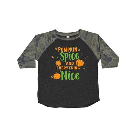 

Inktastic Pumpkin Spice and Everything Nice Fall Autumn Gift Toddler Boy or Toddler Girl T-Shirt