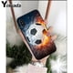 thumbnail image 1 of Yinuoda-Coque de téléphone Fire Football, Ballon de football, iPhone 13, 5, 5Sx, 6, 7, 7plus, 8, 8Plus, X, XS, MAX, Poly, Haute qualité qiuyongming unisex, 1 of 2
