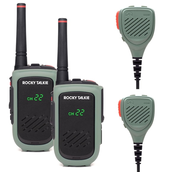 Walkie Talkie Rocky Talkie Expedition 5 W Impermeable, 2 Unidades
