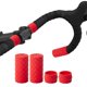 thumbnail image 5 of 4 cintas de silicona para manillar de bicicleta, accesorios para ciclismo rojo, 5 of 8