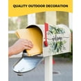 thumbnail image 5 of Wreath Welcome Mailbox Cover Magnetic Mailbox Wraps, Spring Summer Eucalyptus Leaves Mailbox Covers Standard Size 18x21 inch,Welcome Mail Wrap Farm Post Letter Box Decoration for Outdoor Gardern Yard, 5 of 6