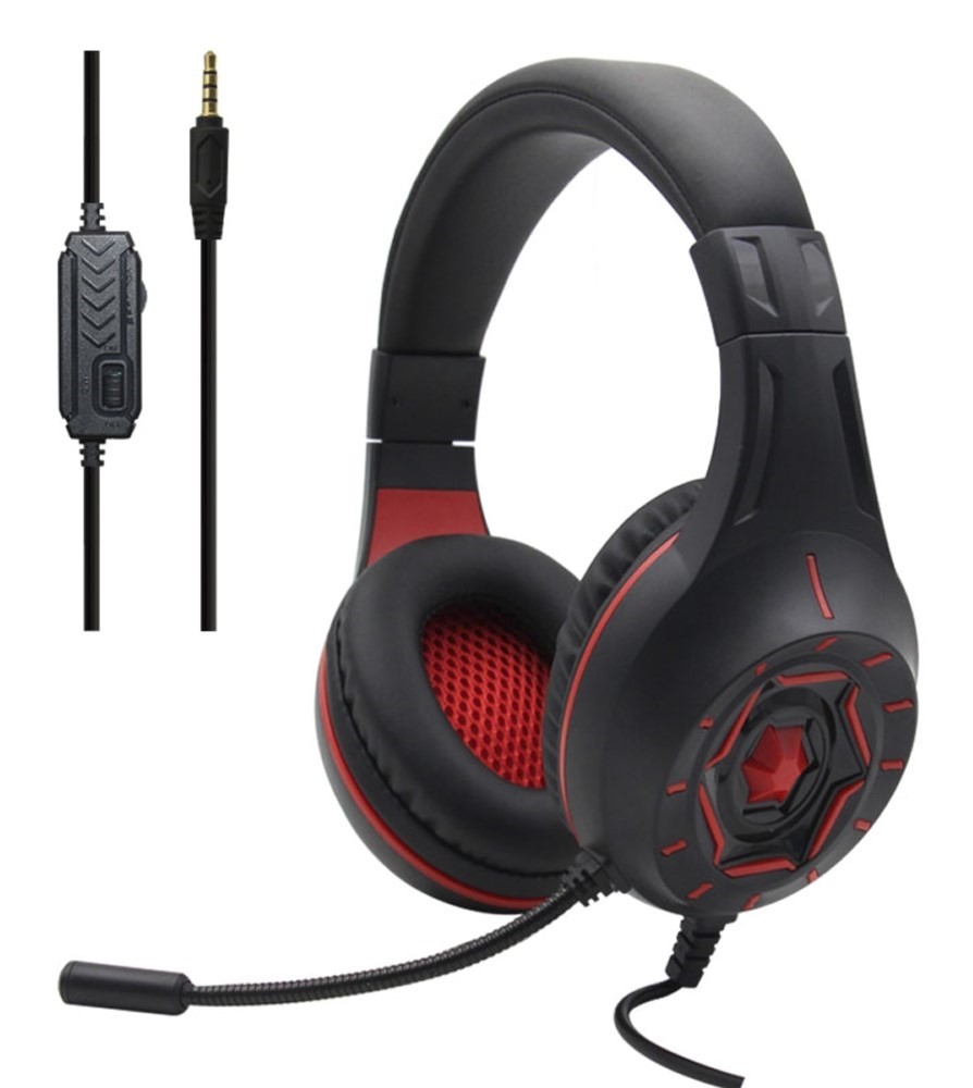 Renewgoo DEATHSTAR Pro Gaming Headset w/ Mic for PS4, PS5, Xbox