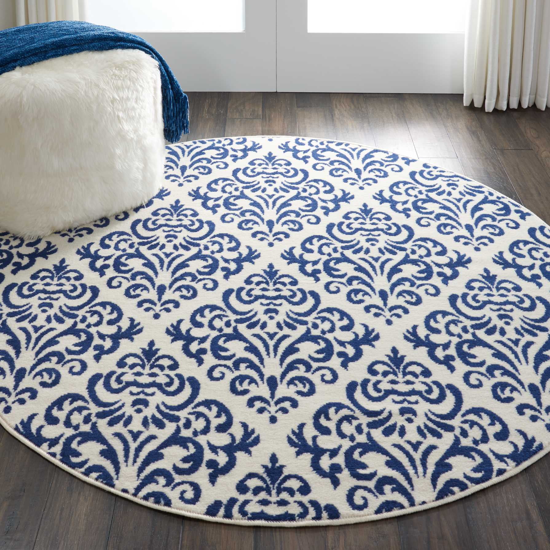 Vintage Damask Area Rug by Pinewood Grove