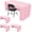 Pink | Open Back, variant on Open Back Fitted Tableclothss for 6 Foot Rectangle Table, Wrinkle Resistant Washable Table Covers 72x30 Inch for Craft Fairs, Banquets, Trade Show Display, Teal,4 Pcs