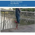 thumbnail image 2 of Outdoor Portable Multifunctional Folding Stool Adjustable Height Seat Lot P3, 2 of 8