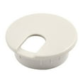 thumbnail image 1 of Unique Bargains 4 Pcs Plastic Computer Desk Cable Cord Grommet Hole Covers Gray 35mm, 1 of 1
