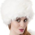 thumbnail image 3 of Faux Fur Hat Russian Style Hat Fluffy Ski Hat Windproof Plush Hat Imitation Fox Fur Hat, 3 of 5