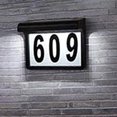 thumbnail image 4 of House Number Sign Solar Light Sign Plaque Hanging Solar Address Plaque, 4 of 8